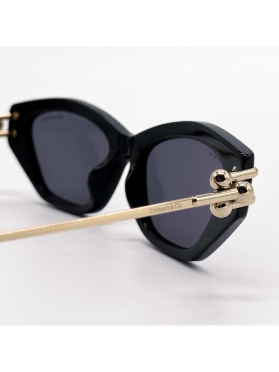New Tiffany & Co TF4231U 8001/81 Black Polarized Cat Eye Women Sunglasses main image 10